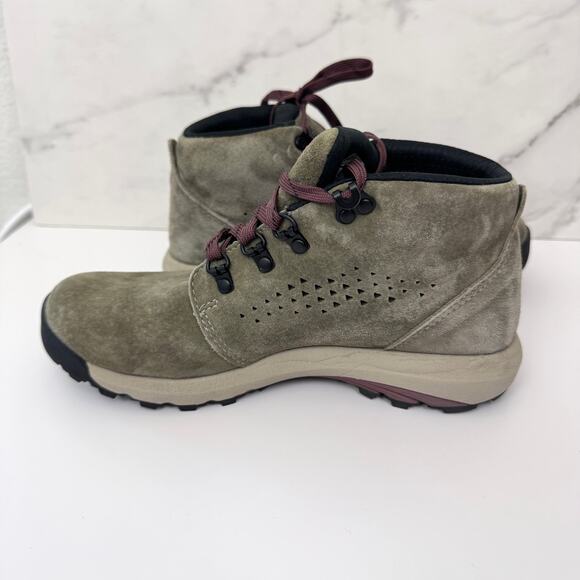 Danner Womens Inquire Chukka Hiking Shoe Boot Size 7.5 Waterproof Gray Plum - Picture 3 of 11
